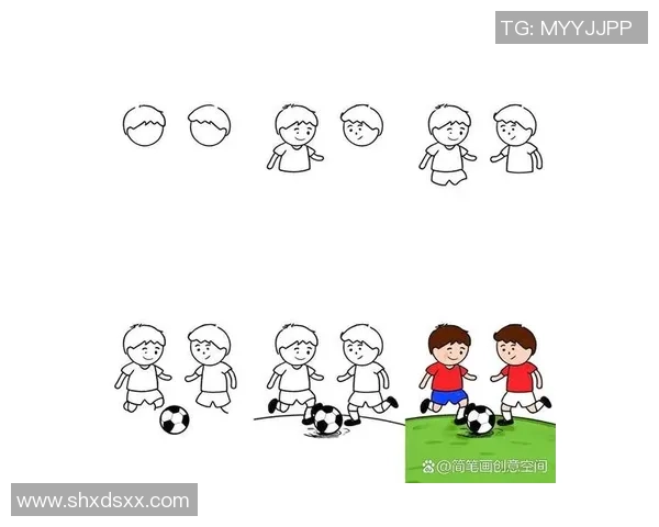 简笔画人物踢足球的趣味创作与技巧分享，让我们一起感受足球的魅力与乐趣