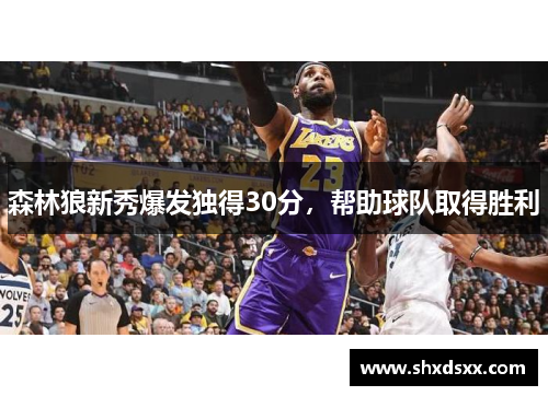 森林狼新秀爆发独得30分，帮助球队取得胜利